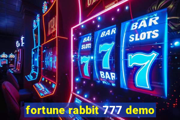 fortune rabbit 777 demo